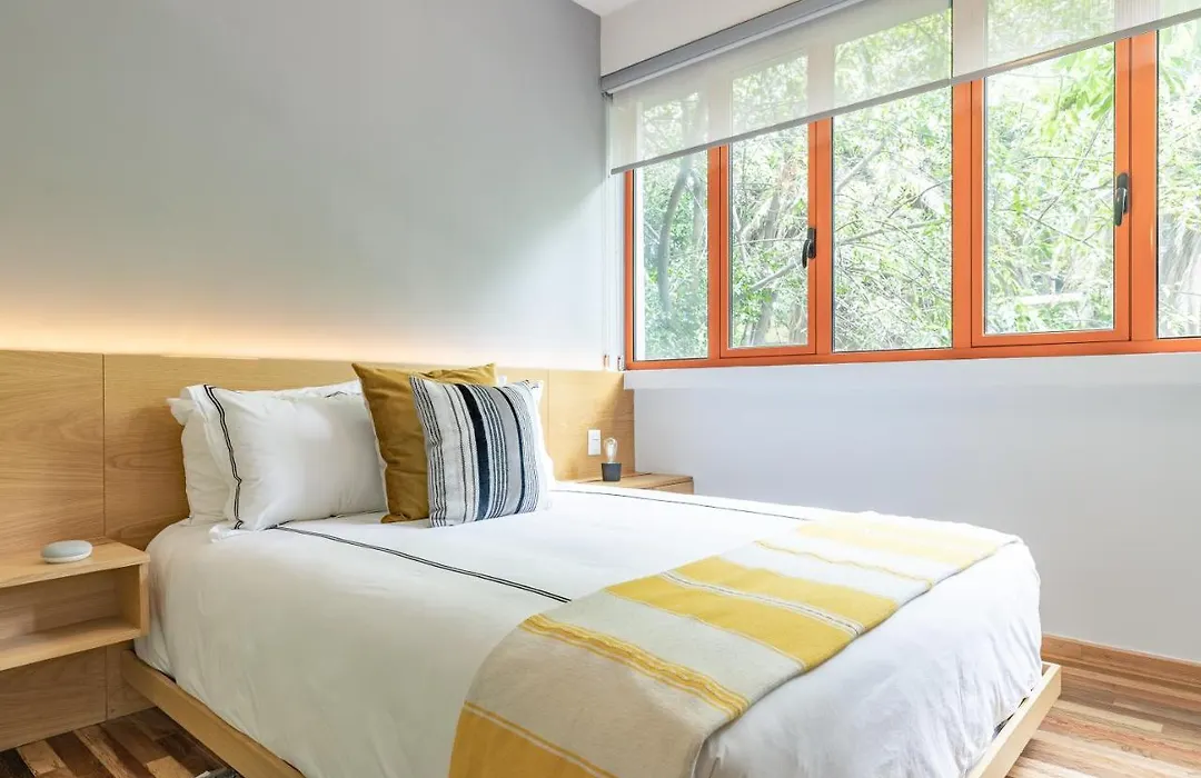 Art Deco & Modern Apt With Rooftop In Condesa!-1