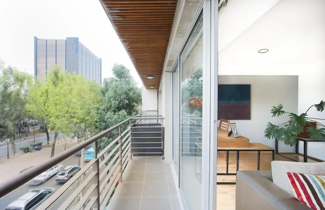 Ao 301 - Classy Accents & Private Balcony In La Condesa-1