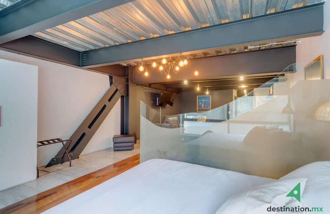 Cozy & Vibrant Loft With Rooftop & Gym In Polanco-1