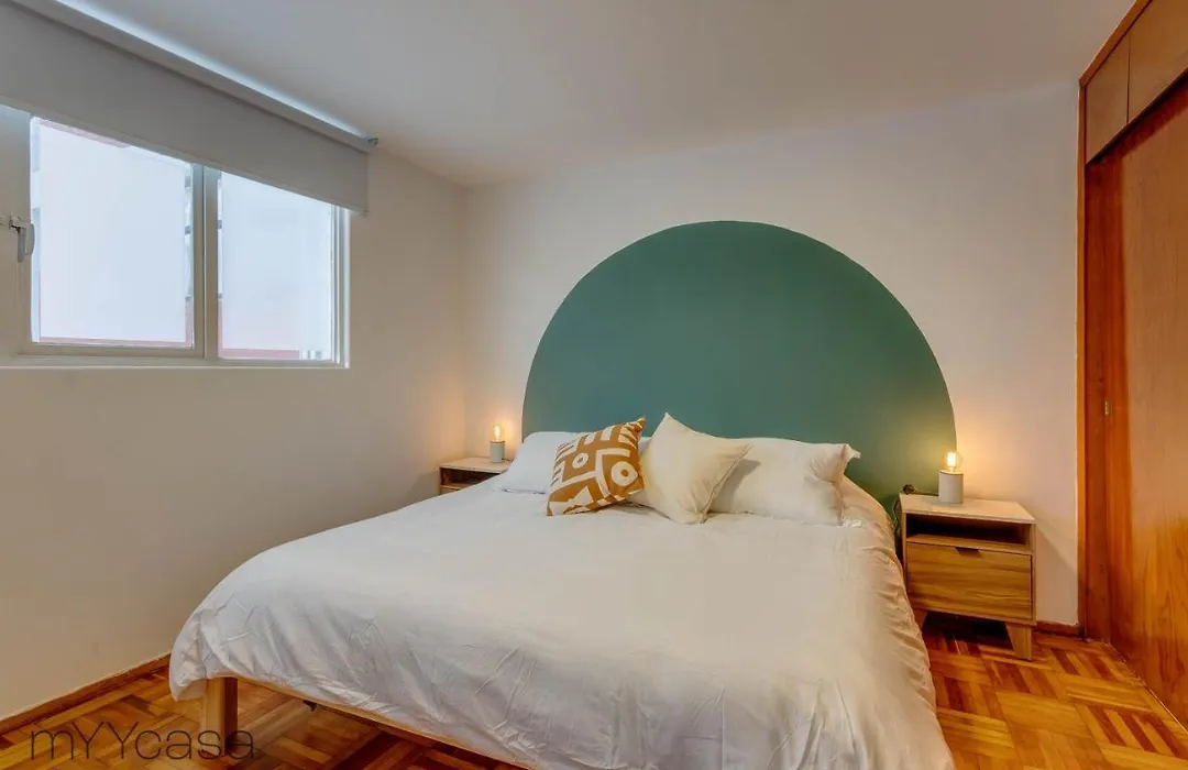 Polanco'S Stylish & Comfy Apartment With Private Balcony - Euler 201-1