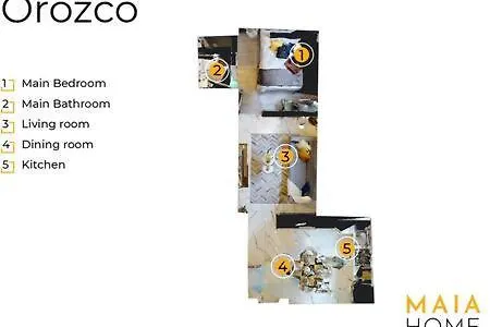 Orozco Maiahome-Polanco 1Br Close To Antara-1