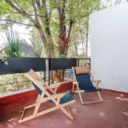 Chic Apartment, Next To Chapultepec Castle-2