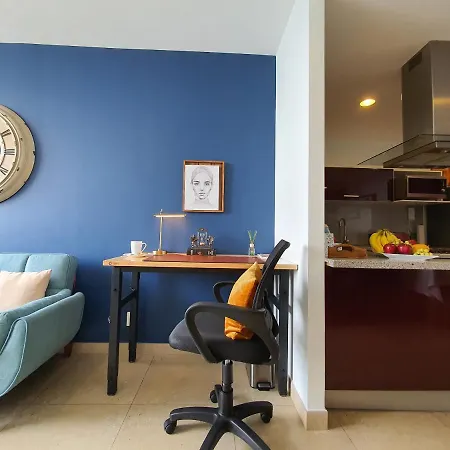 Blue Horse Apartment In New Polanco.-2