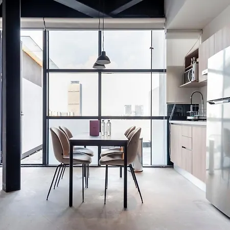 Splendid Loft With Terrace Near Polanco-2