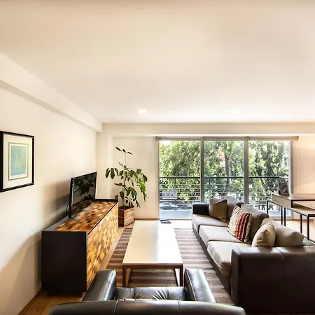 Ao 301 - Classy Accents & Private Balcony In La Condesa-3