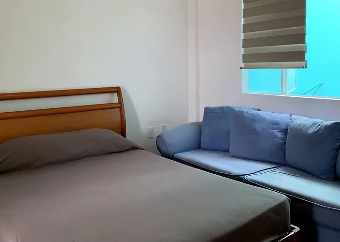 Appartement 2D Tu Casa En Centro Cdmx Bonito à Mexico acceptant les animaux