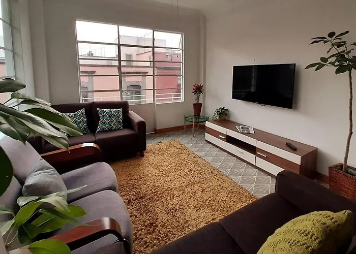 Boetiek 2B Acogedor Y Amplio Depto, Centro Historico Cdmx Appartement Mexico-stad