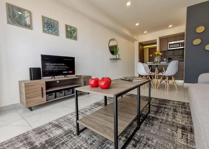 Appartement Hostpal Punto Cero Residencial à Mexico acceptant les animaux