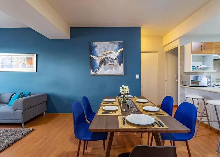 Penthouse, Located, Insurgentes, Roma, 24H Security Apartamento México DF admite animales
