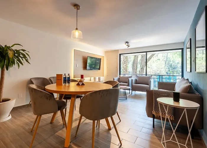 Huisdiervriedelijke Amazing 2Br Overlooking Parque Espana Mexico-stad