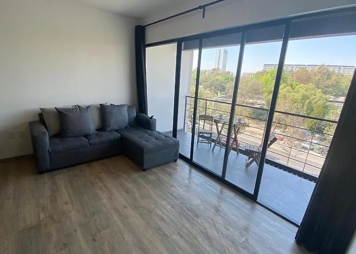 Appartement Enjoy Reforma - In Front Of Tlatelolco - Roof And 2 Balconies à Mexico acceptant les animaux