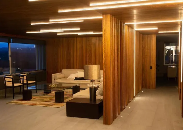 Apartamento Alojamiento De Lujo Con La Mejor Vista De Polanco México DF admite animales
